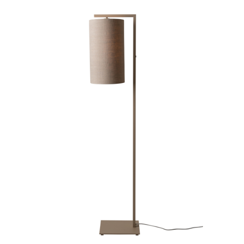 it's about RoMi Vloerlamp Boston zand/kap 2545 linnen donker
